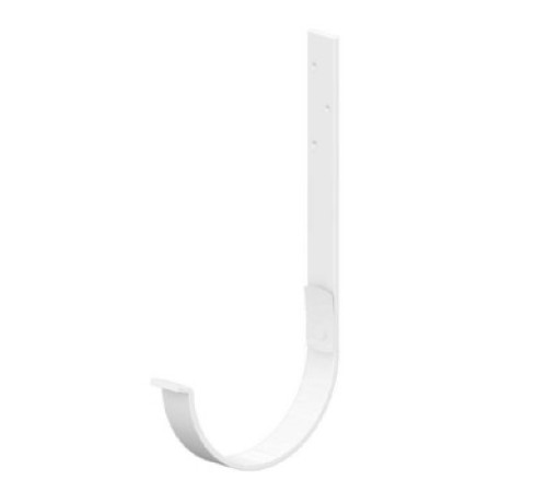 Держатель желоба D125х320 Порошковая окраска RAL9010