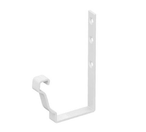 Держатель желоба карнизный 120х86 БЮДЖЕТ Порошковая окраска RAL9003