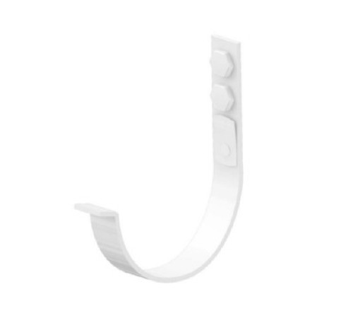 Держатель желоба карнизный D125х132 Порошковая окраска RAL9010