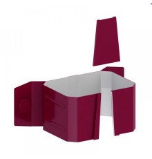 Держатель трубы 76х102 (на дерево) Пластизол Р363