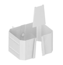 Держатель трубы 76х102 (на кирпич) Полиэстер RAL9003