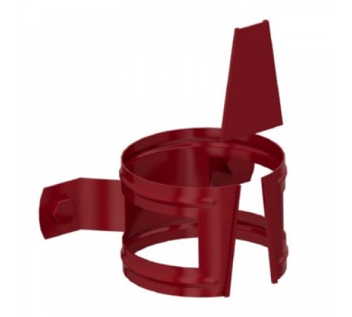 Держатель трубы D100 (на дерево) Пластизол двухсторонний Р363