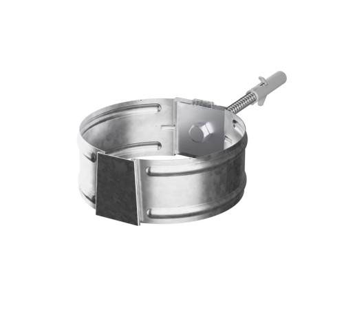 Держатель трубы D150 Оцинкованный Без цвета (саморез)