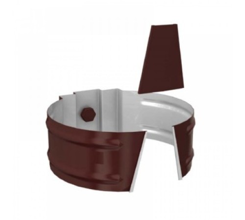 Держатель трубы D150 Полиэстер RAL8017 (саморез)
