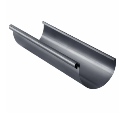 Желоб водосточный D185х3000 Оцинкованный Без цвета