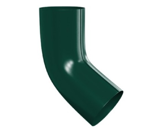 Колено сливное D100 Пластизол двухсторонний RAL6005