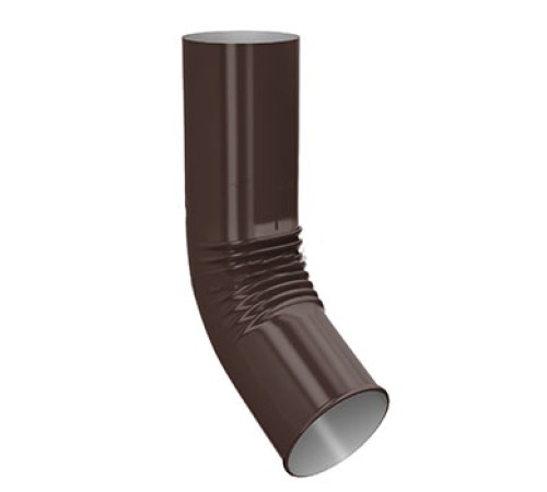 Колено сливное D150 Полиэстер RAL8017