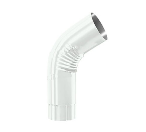 Колено сливное D90х60° GS Высокопрочный полиэстер двусторонний RAL9010