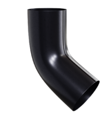 Колено трубы D100 Пурман двусторонний RAL9005