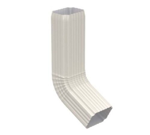 Труба водосточная с коленом 76х102х3000 Полиэстер RAL9003