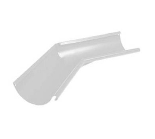 Угол желоба внутренний 135° D125 Оцинкованный RAL9010