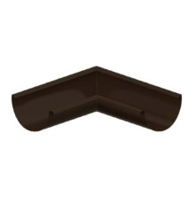 Угол желоба внутренний D125 Пластизол двухсторонний RR32