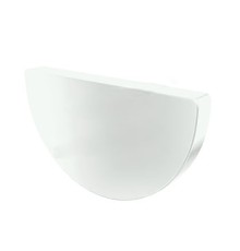 Заглушка желоба D185 Полиэстер RAL9003