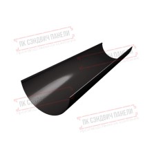 Желоб английский ПВХ 3м коричневый RR 32