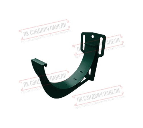 Кронштейн желоба slider ПВХ зелёный RAL 6005