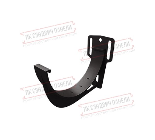 Кронштейн желоба slider ПВХ коричневый RR 32