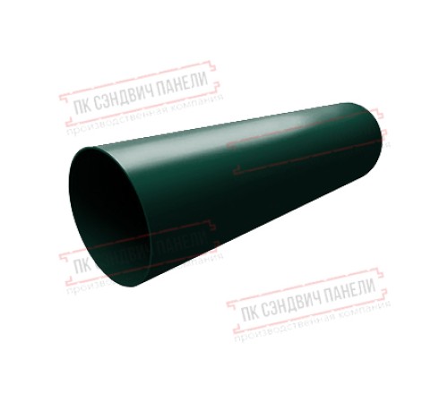 Труба ПВХ 3м зелёный RAL 6005