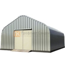 Сборно разборный ангар модель A 12.2x5.3, 3.6x3.6, 3.0