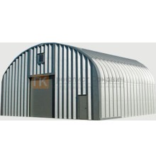 Сборно разборный ангар модель Q 12.2x4.3, 3.8x3.6, 5.0