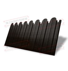 Профнастил фигурный С10 - 0,45 Окрас - А, Print Elite Coffee Wood.