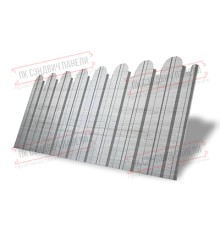 Профнастил фигурный С10 - 0,45 Окрас - А, Print Elite Snow Wood.