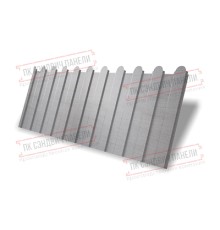 Профнастил фигурный C8 - 0,45 Print Elite Milky Wood.