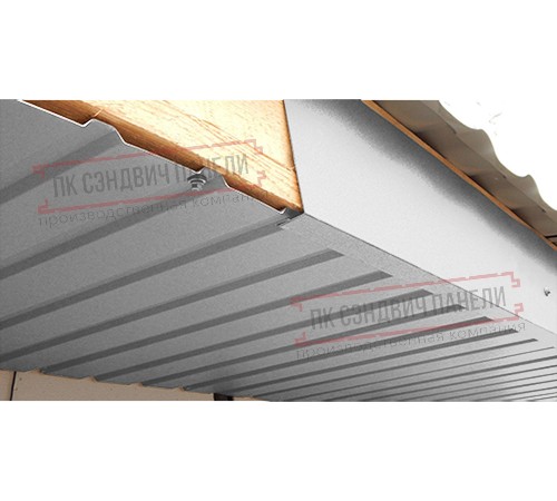 Планка карнизного свеса 200х30х2000 ПЭ-7047-0.45