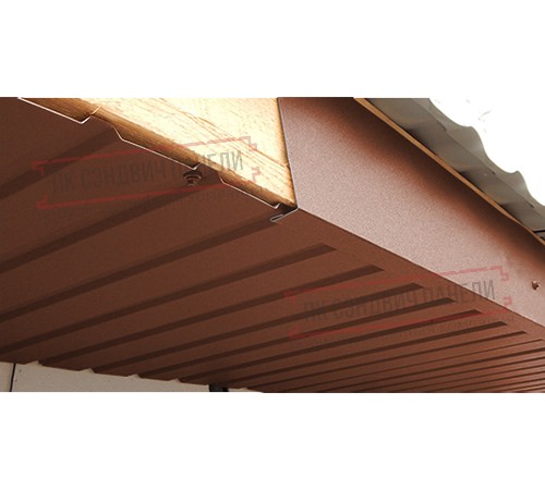 Планка карнизного свеса сложная 250х50х2000 PURETAN-RR750-0.5