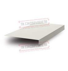 Планка карнизного свеса 200х30х2000 ПЭ-9002-0.45