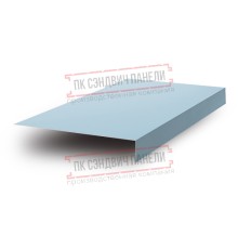Планка карнизного свеса 200х30х2000 ПРМ-Met.Blue-0.5