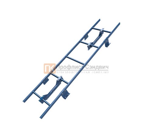 Лестница кровельная Эконом РПФ-ЛСК-1850 (4 кроншт.)
