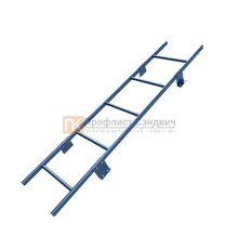 Лестница кровельная Универсальная Эконом 1850 мм (4 кроншт.)