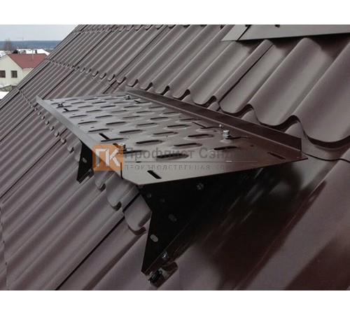 Кровельный мостик на фальц эконом 250 L=1200 2 опоры ТУ