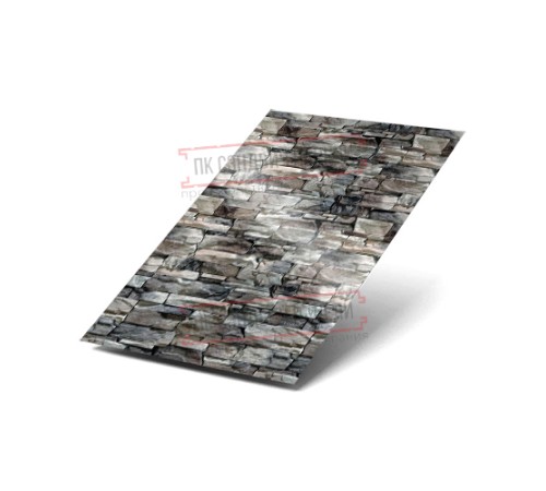 Лист плоский ECOSTEEL-БелыйКамень-0.5