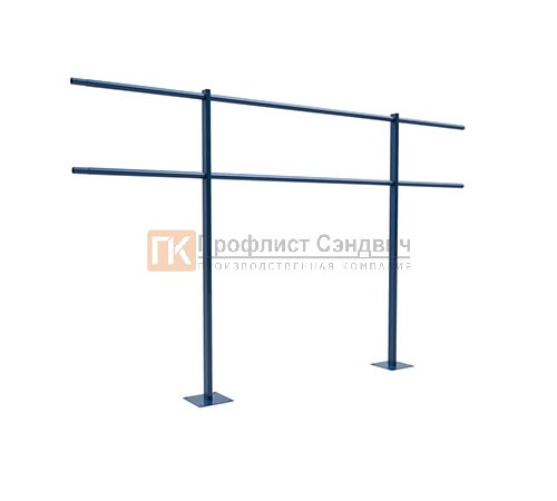 Ограждение кровли парапет сборное ХК H=1200мм L=2000мм (ТУ)