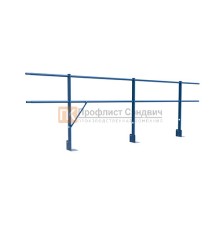 Ограждение кровли парапет сборное H=1200мм L=3000мм