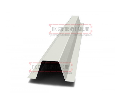 Омега профиль Гнутый 25-1.0 RAL9003 Полиэстер