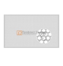 Перфорированный лист ХК(08ПС) Rv 3/5 2,0/1000/2000 ROLLED