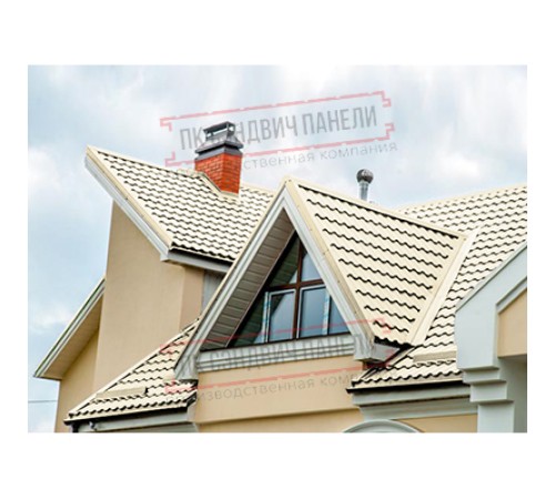 Планка ендовы верхняя 76х76х2000 Norman Ral1015-0.5