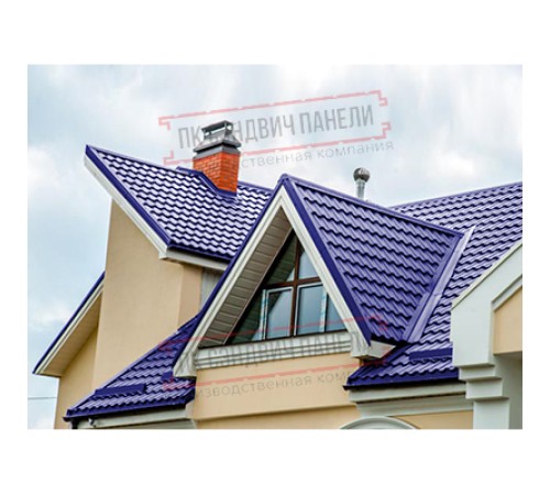 Планка ендовы верхняя 76х76х2000 Norman Ral5002-0.5