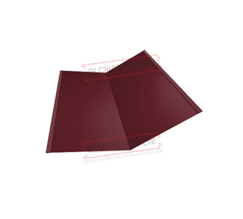 Планка ендовы нижняя 298х298х2000 Полиэстер Ral3005-0.45