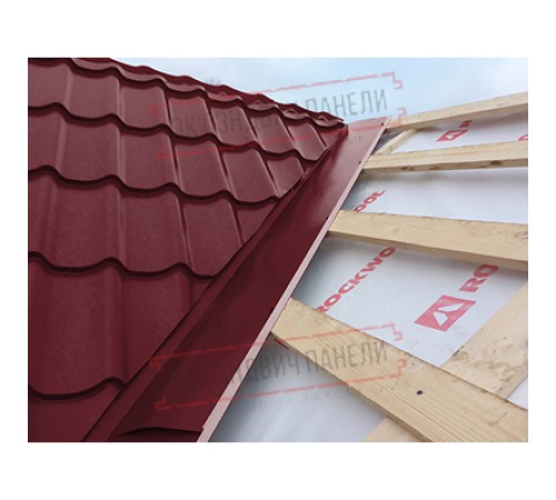 Планка ендовы нижняя 298х298х2000 Полиэстер Ral3005-0.45