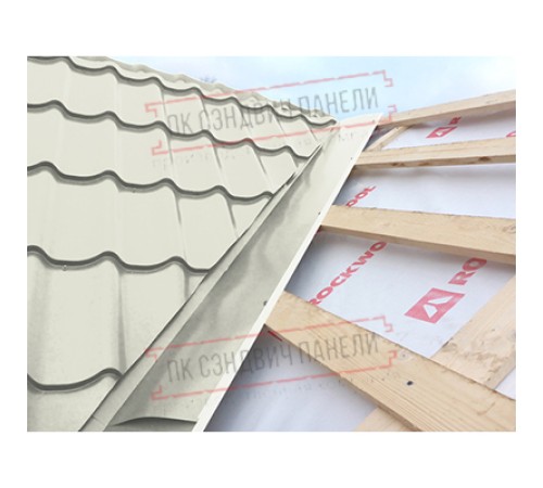 Планка ендовы нижняя 298х298х2000 ПолиэстерП-9003-0.45