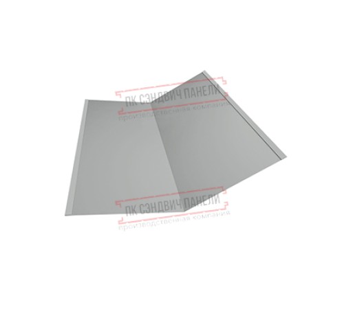 Планка ендовы нижняя 298х298х2000 Полиэстер Ral9006-0.45