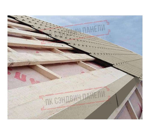 Планка карнизная 100х69х2000 ПЭ-1035-0.45