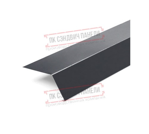 Планка карнизная 100х69х2000 ПЭ-7024-0.45