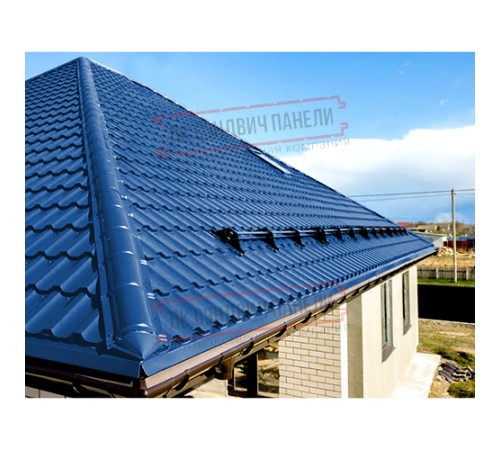 Планка конька круглого R110х2000 PURMAN-5005-0.5