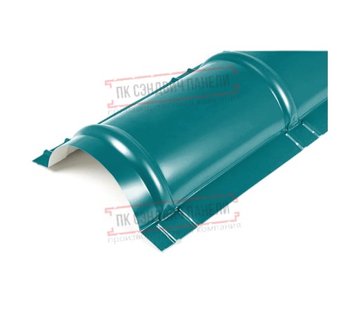 Планка конька круглого R110х2000 ПЭ-5021-0.5