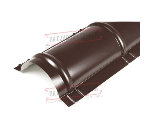 Планка конька круглого R110х2000 Viking-8017-0.45