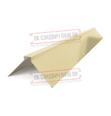 Планка конька плоского 190х190х2000 ПЭ-1014-0.45